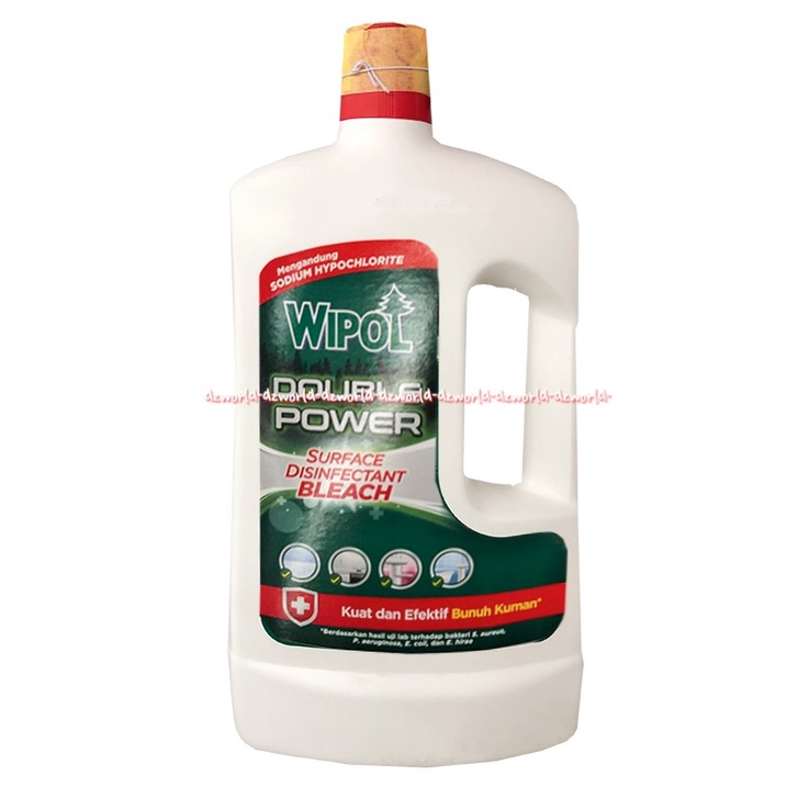 Wipol Double Power Surface Disinfectant Bleach 900ml Pembersih Lantai Anti Kuman Disinfektan Wippol