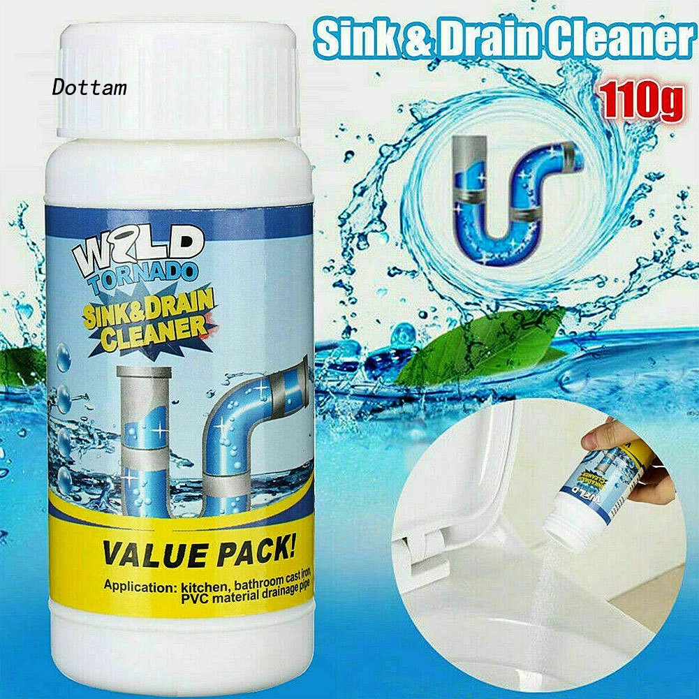 Dtkitchen Sewer Toilet Clogging Powerful Pipe Dredging Agent Sink Drain Cleaner Shopee Indonesia