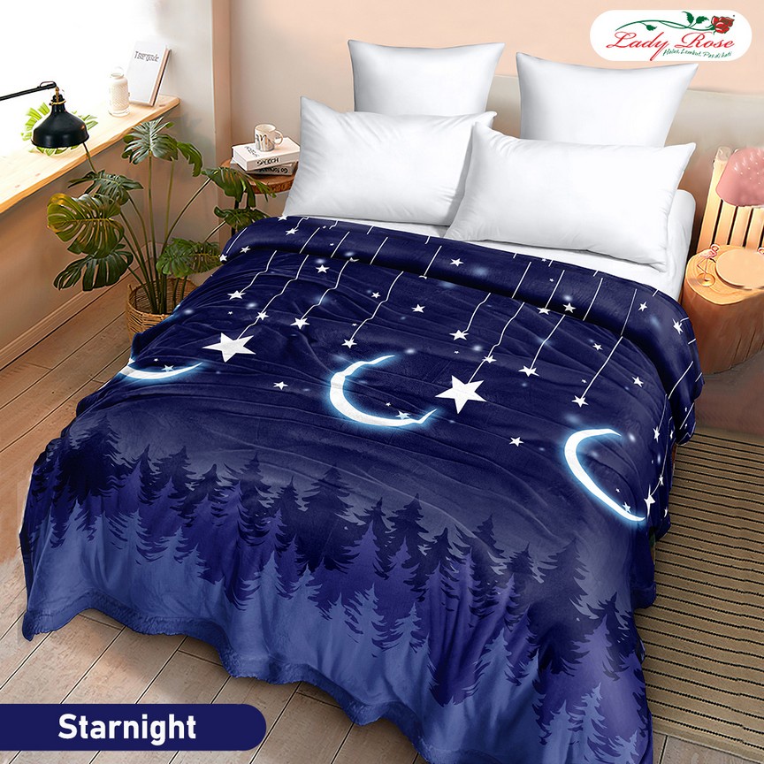 lady rose selimut halus - STARNIGHT