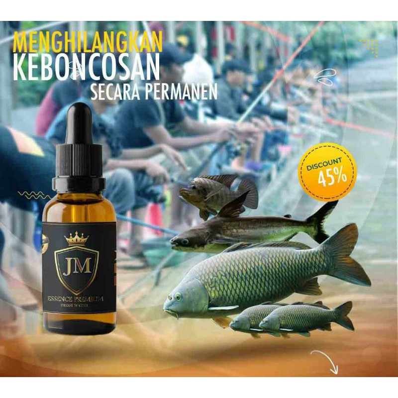 ESSENCE JM PREMIUM 30 60 100 ML | PELET IKAN VIRAL