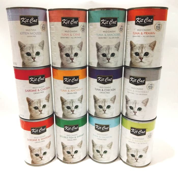 KIT CAT WETFOOD MAKANAN KUCING KALENG KALENG KITCAT 