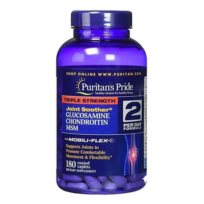 Puritan's Puritan Glucosamine Glukosamin Chondroitin MSM Puritans 180