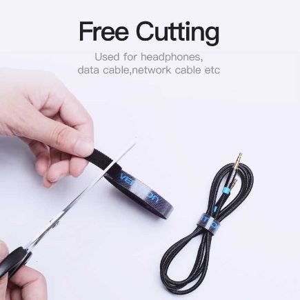 Cable Ties Vention Winder Protector Earphone Velcro Organizer - KAABA