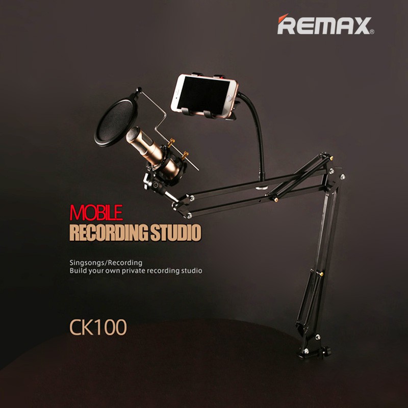 STAND MICROPHONE REMAX MOBILE RECORDING STUDIO CK-100