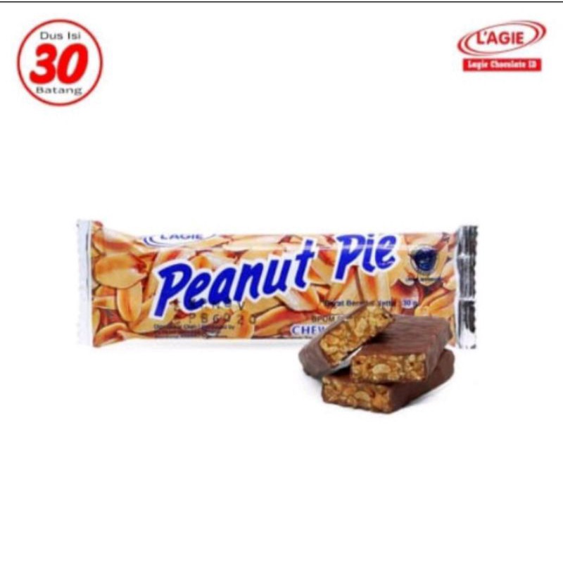 

COKLAT L'AGIE PEANUT PIE 30 GR