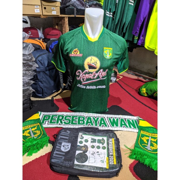 Bagset boxset jersey authentic persebaya surabaya original murah