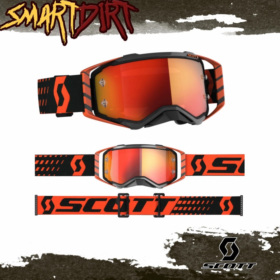 GOGGLE CROSS SCOTT PROSPECT ORIGINAL ORANGE GOGGLE MX SCOTT PROSPECT