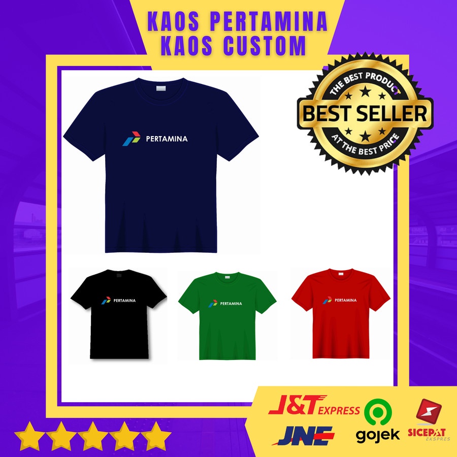“Kaos Pertamina / Kaos Custom Pertamina / Kaos Instansi Pertamina “