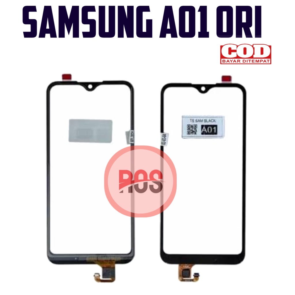 KACA TOUCHSCREEN SAMSUNG A01 - A015 ORIGINAL - KACA LCD - KACA DEPAN .