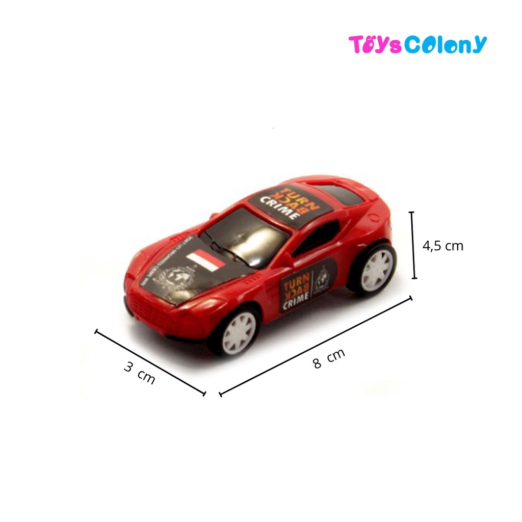 Mobil Polisi Indonesia Mini (4PCS) RKC02008-1