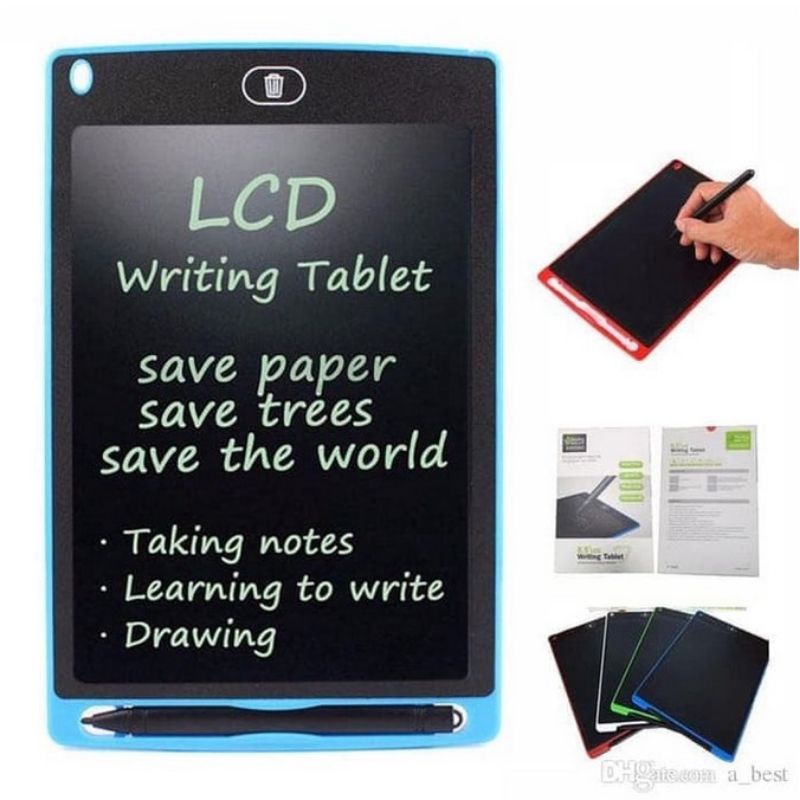 LCD Drawing Writing Tablet Anak dan Dewasa 8.5&quot; | Papan Tulis Gambar digital mainan anak pintar