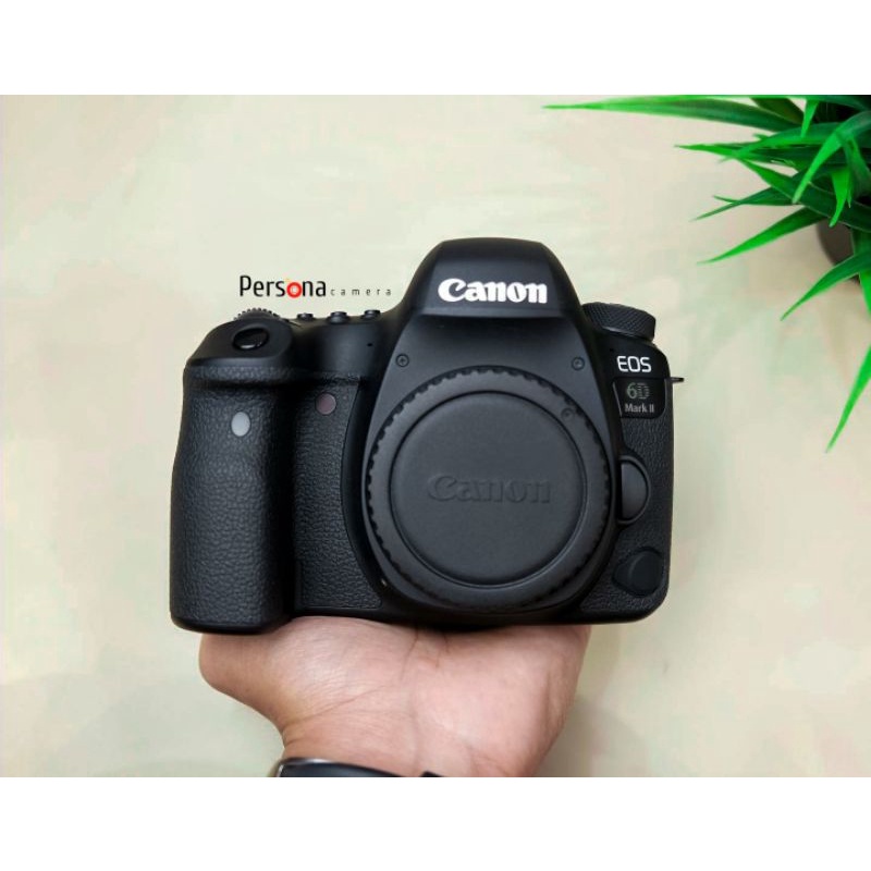 Canon EOS 6D Mark II SC 200 Shot. Mulus Seperti baru