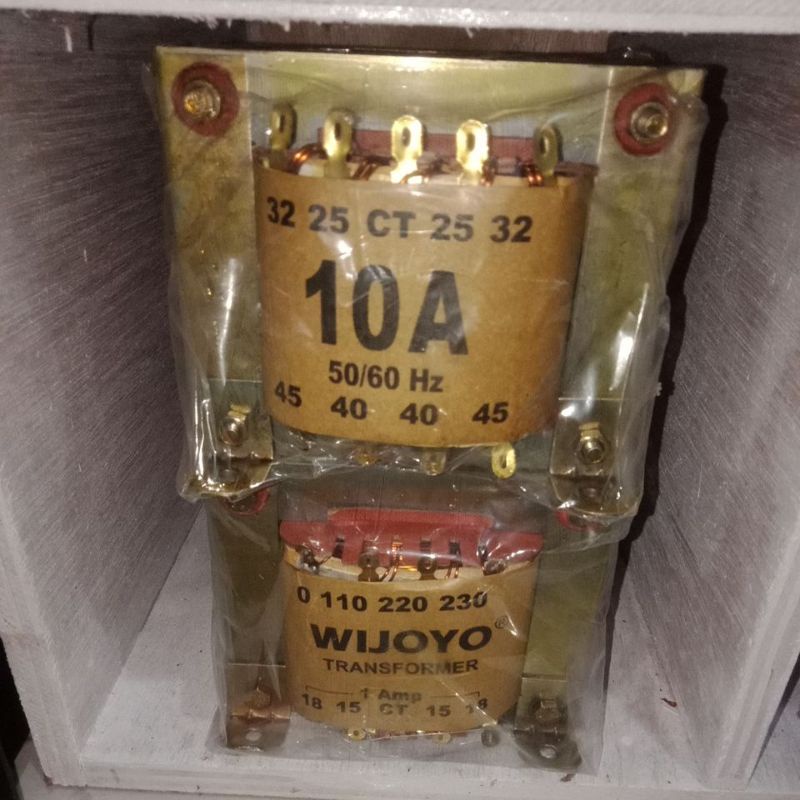 Travo trafo WIJOYO 10A ct 45
