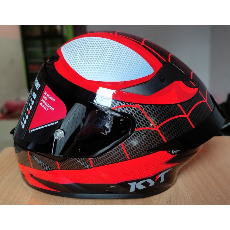 KYT TT-Course Marvel Spiderman Morales Limited Edition