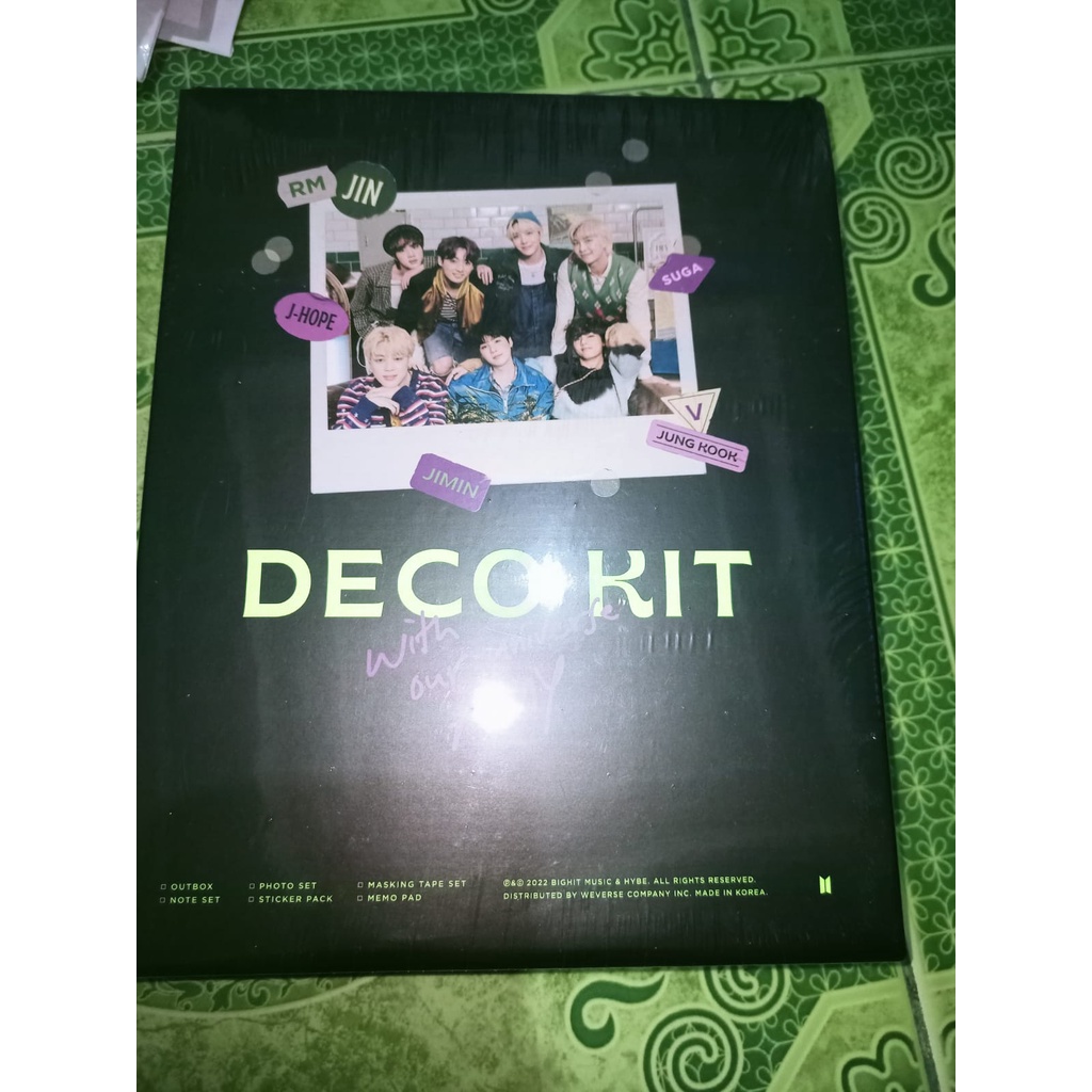 SHARING DECO KIT BTS