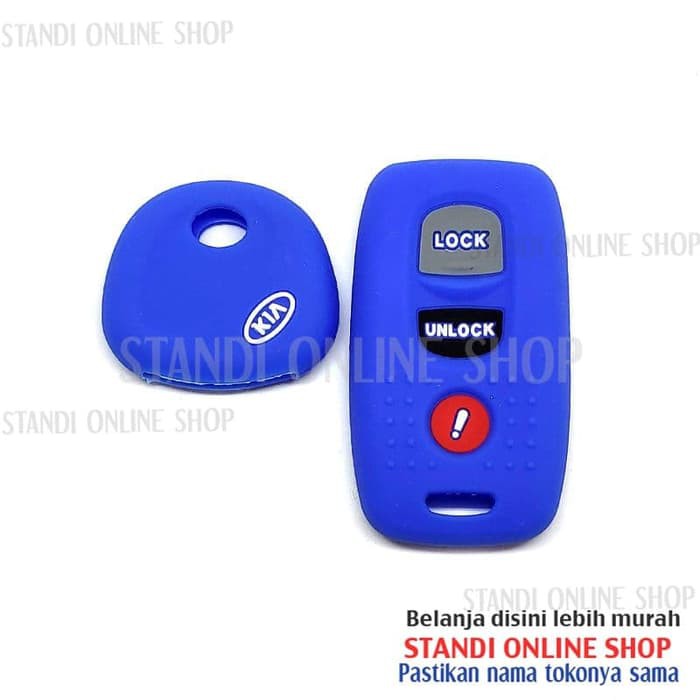 Kondom Kunci Silikon Remote Cover KIA Picanto Komplit