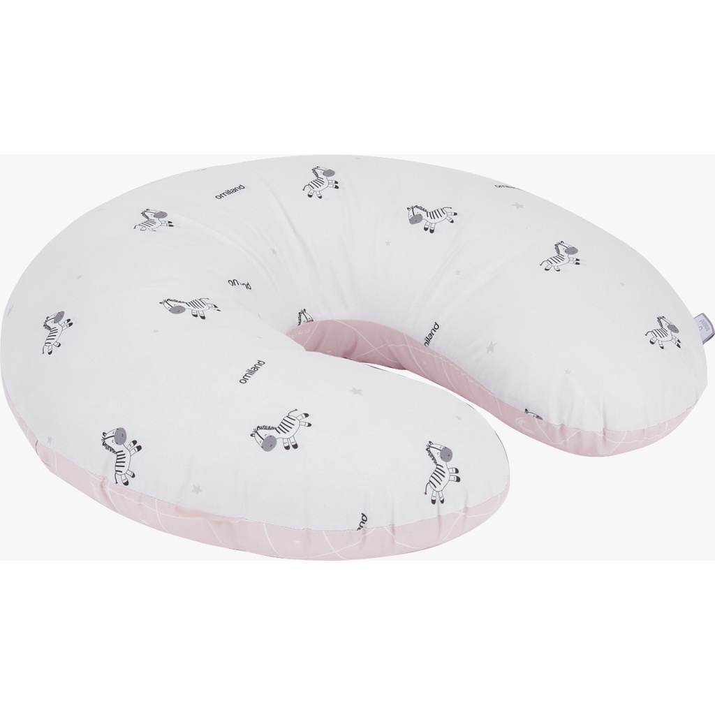 Omiland Nursing Pillow Bantal Menyusui + Free Bantal Lengan Peang Zebra Series