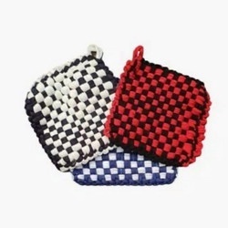 Cempal Kain Kotak-Kotak  / Anti Panas Alat Masak Murah 1pcs