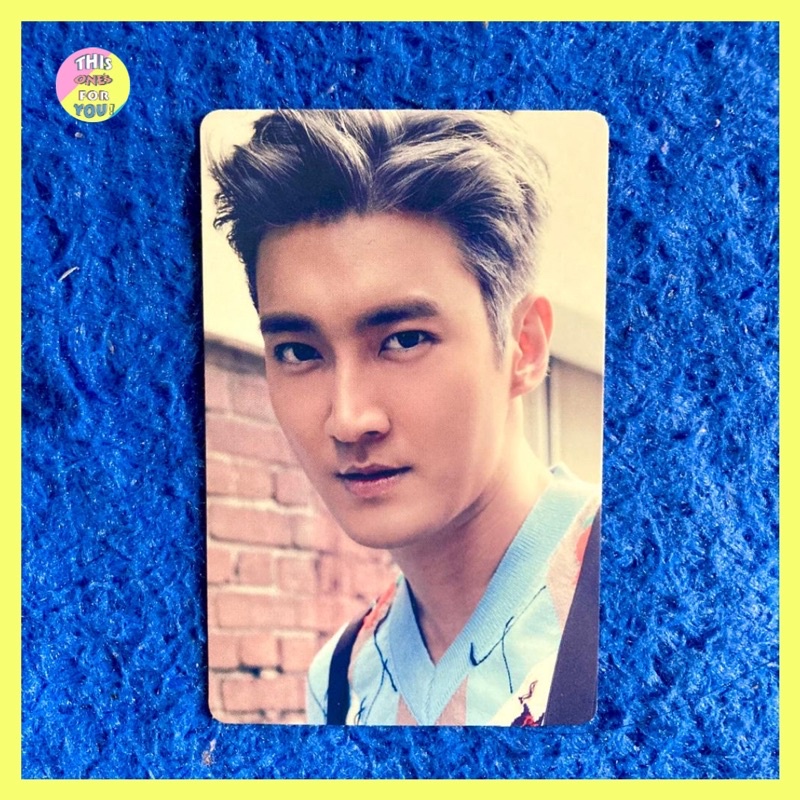 [READY] SIWON OFFICIAL PHOTOCARD PC FROM SUPER JUNIOR TIME_SLIP TIMESLIP BINDER MD