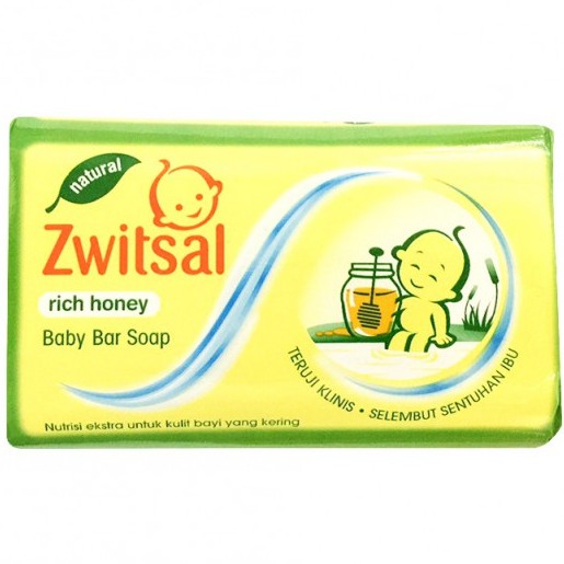 Sabun ZWITSAL Batang CLASSIC / RICH HONEY  BABY BAR SOAP Classic 70gr sabun bayi switsal batangan kotak batang