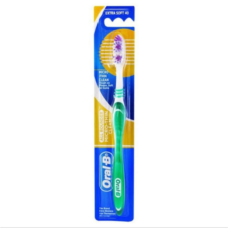 Jual Oral-B Sikat Gigi Micro Thin Extra Soft Isi 1 | Shopee Indonesia