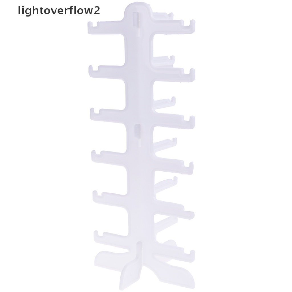 (lightoverflow2) Rak Display Kacamata Bahan Plastik