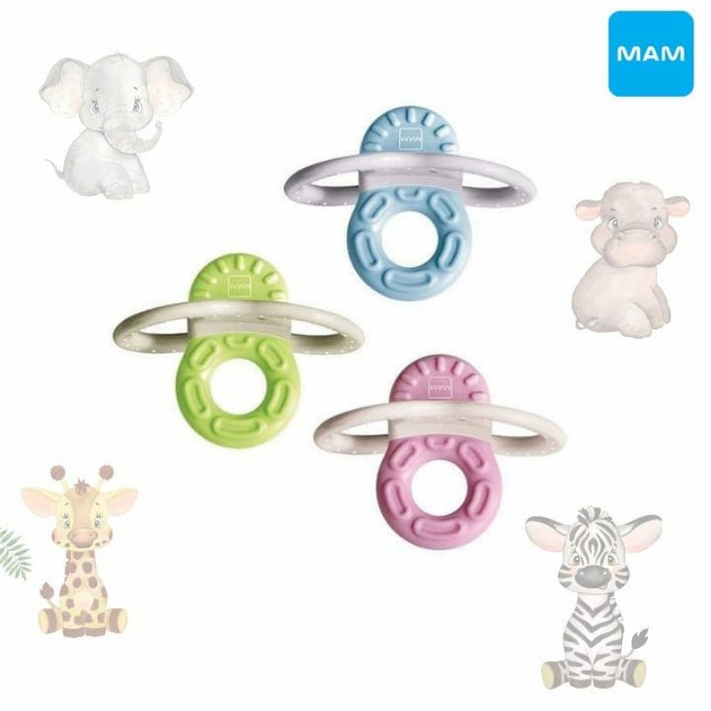 MAM Bite &amp; Relax Phase 1 for Baby 2m+ Theeter Toy Gigitan Bayi