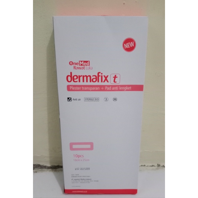 Plester dermafix 5 x 7cm / Plester dermafix 10 x 12cm / Plester dermafix 10 x 25cm Plester Transparant