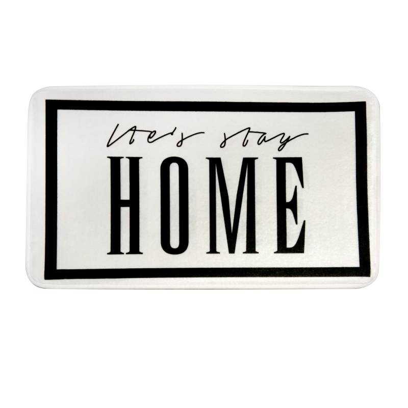 

JYSK Keset Murah Bathmat Home 40X60CM Black White