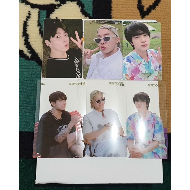 Clear PC BTS ITS 2 EARLY BIRD BUNDLE (JK,JH,JIN)