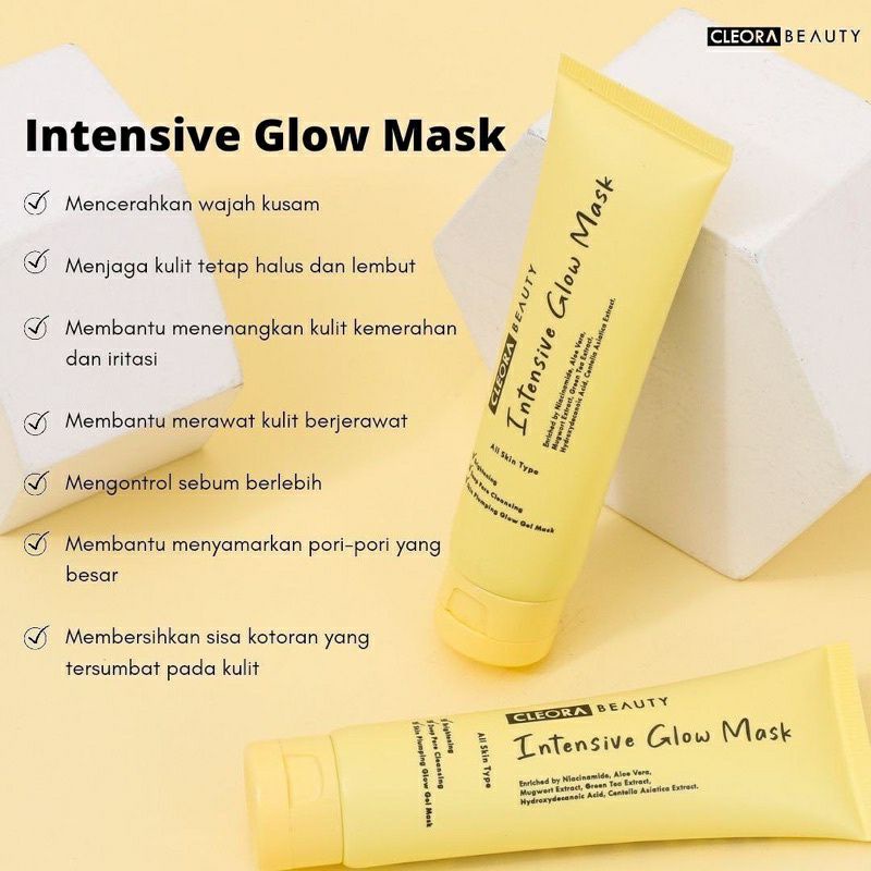 Cleora Beauty Intensive Glow Mask