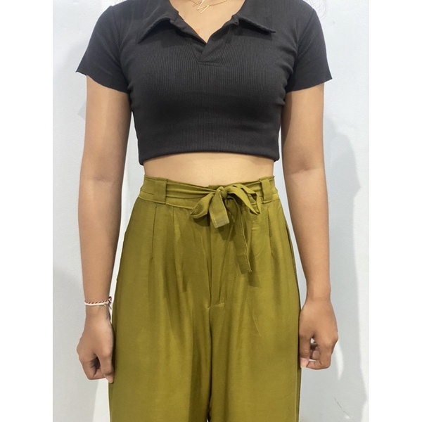 MOURA PANTS//KULOT HW RAYON RESLETING TALI