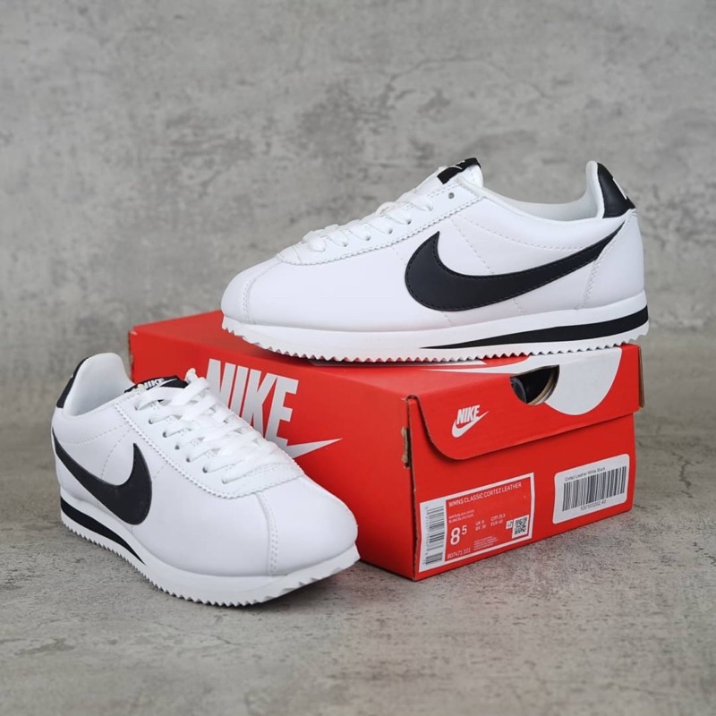 Nike Cortez Leather White Black