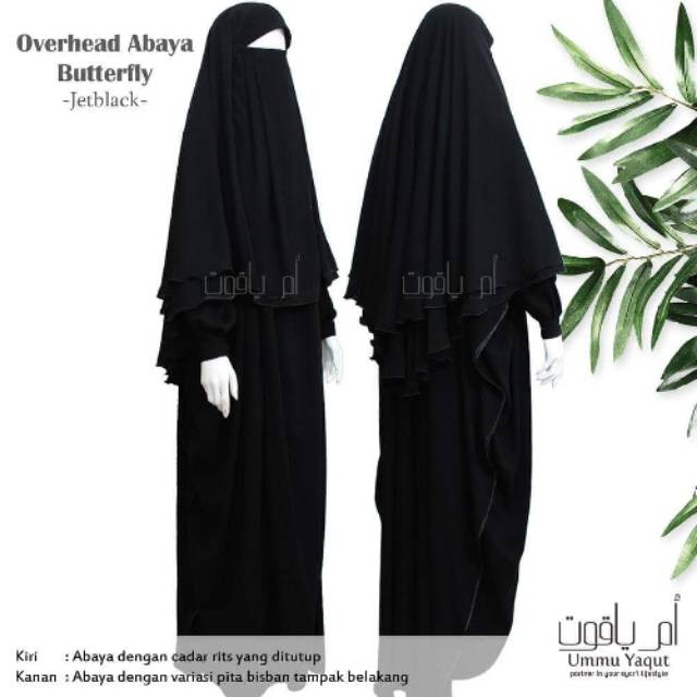 Abaya Overhead Butterfly by Ummu Yaqut