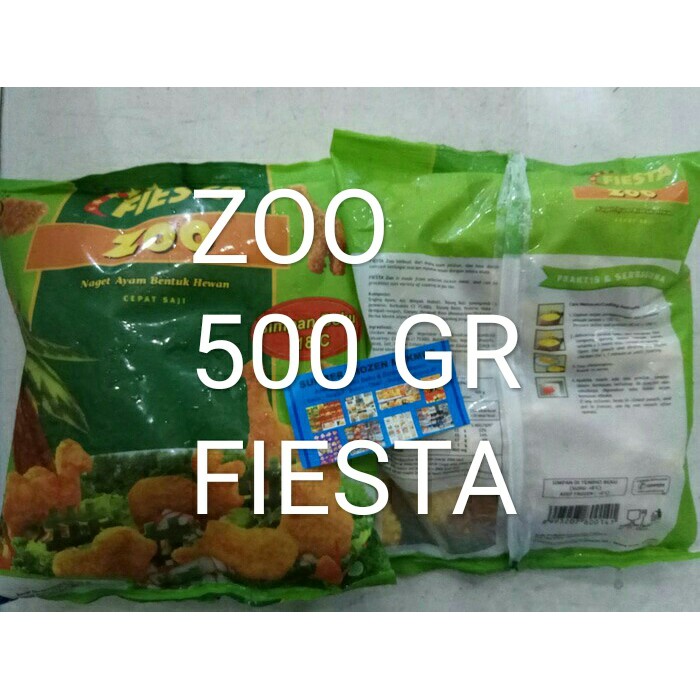 

naget zoo 500gr fiesta