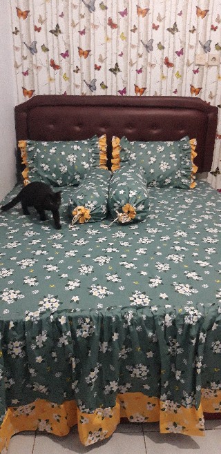 Penambahan Karet Sprei Anti Geser