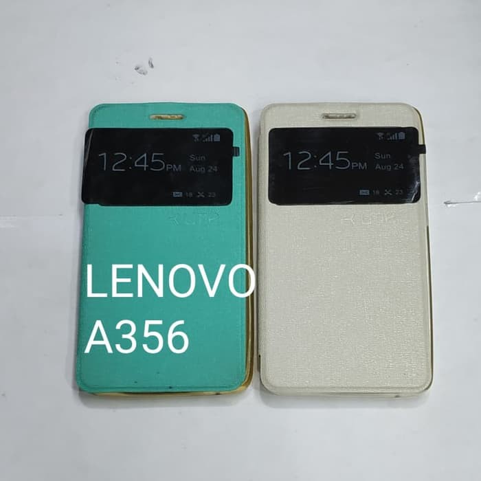 LENOVO A356 sarung flip cover ume / sarung model buku MANTUL