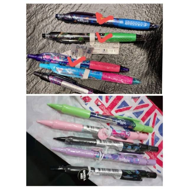 

Pen & Pencil Smiggle (boy & girl)