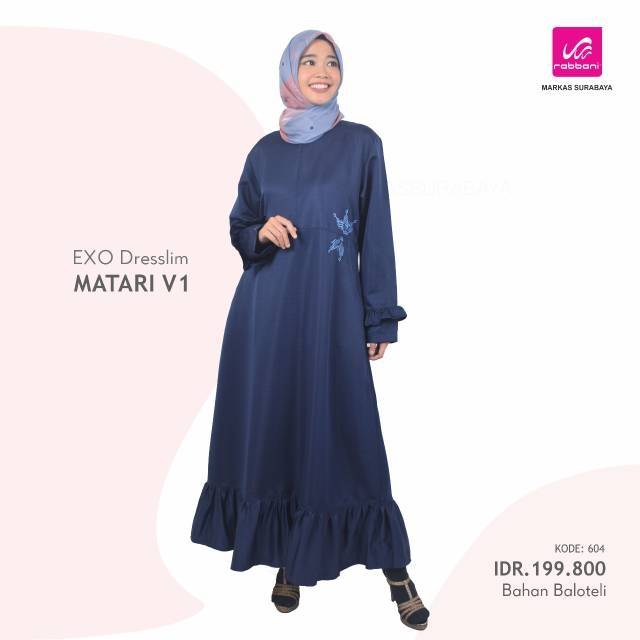 EXO DRESSLIM GAMIS MATARI RABBANI