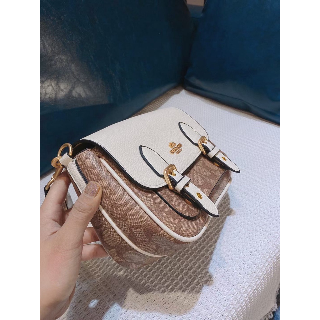 CO@CH Lucy CrossBody Bag 5593 (FreeBubble Wrap+DalamSuedee+NoSeri)