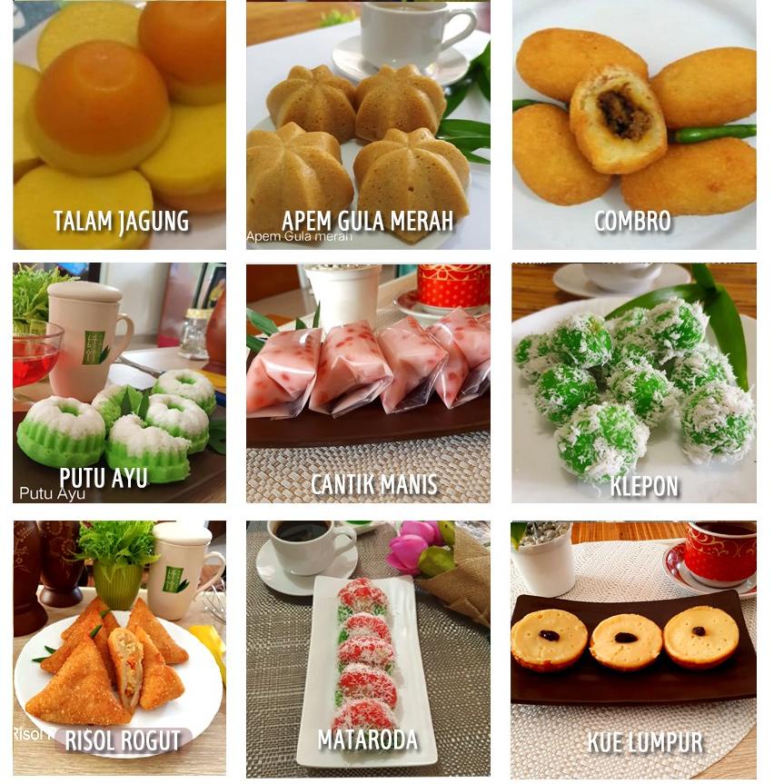 

Harga Promo Kue Tampah Kue Jajanan Pasar Kue Tradisional Paket isi Bervariasi CHB