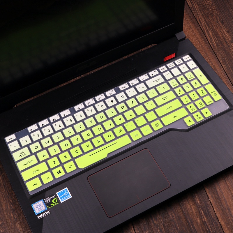 For 15.6 Inches ASUS FX63VD7700 Soft Ultra-thin Silicone Laptop Keyboard Cover Protector