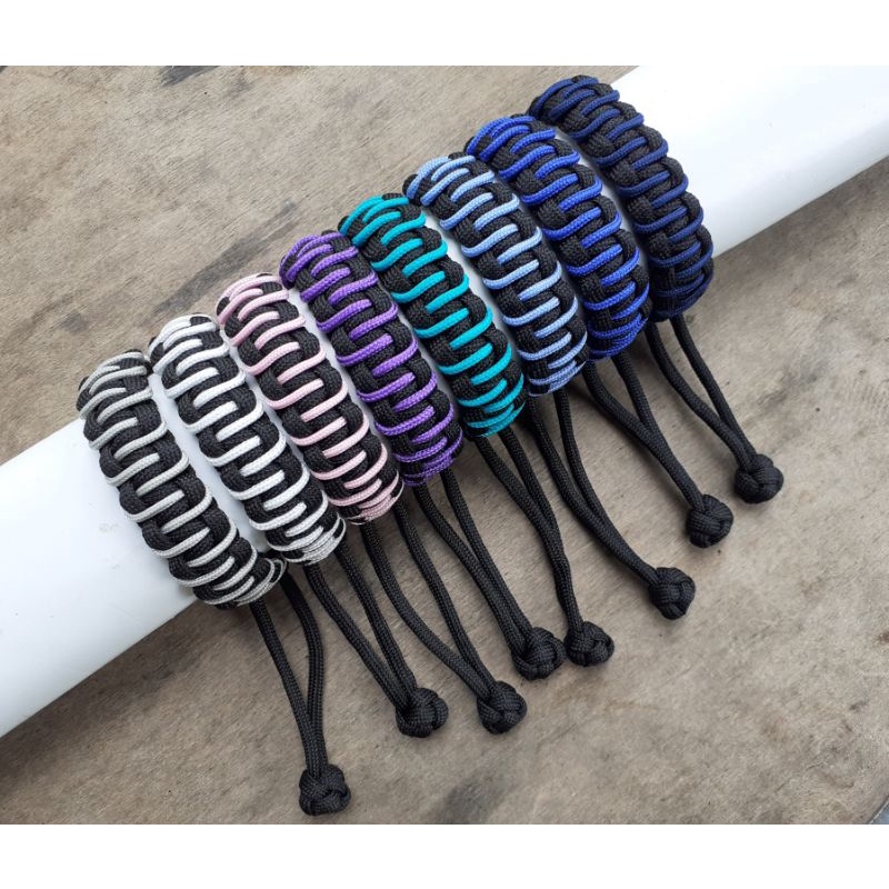 Gelang Paracord Gelang Tali Gelang Pria Gelang Wanita Gelang Bracelet bukan Prusik