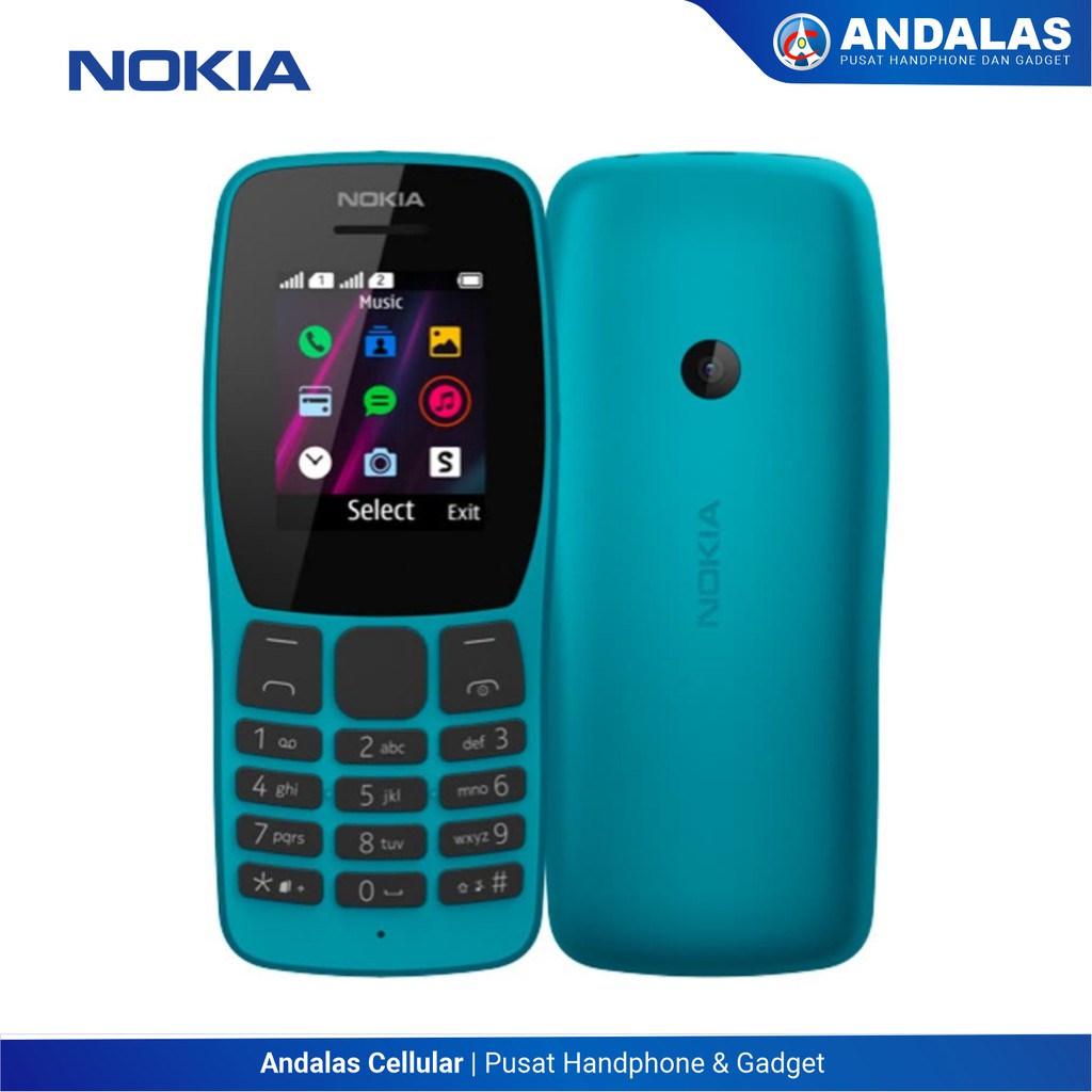 NOKIA FEATURE PHONE N-110 DUAL SIM GARANSI RESMI INDONESIA