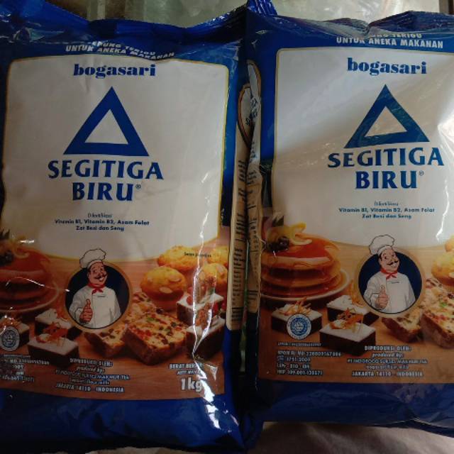 

Tepung Segitiga Biru Premium 1kg