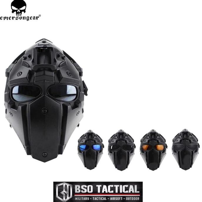 Helm Tactical Helmet Ronin Fan Mask Full Face Protection Airsoft