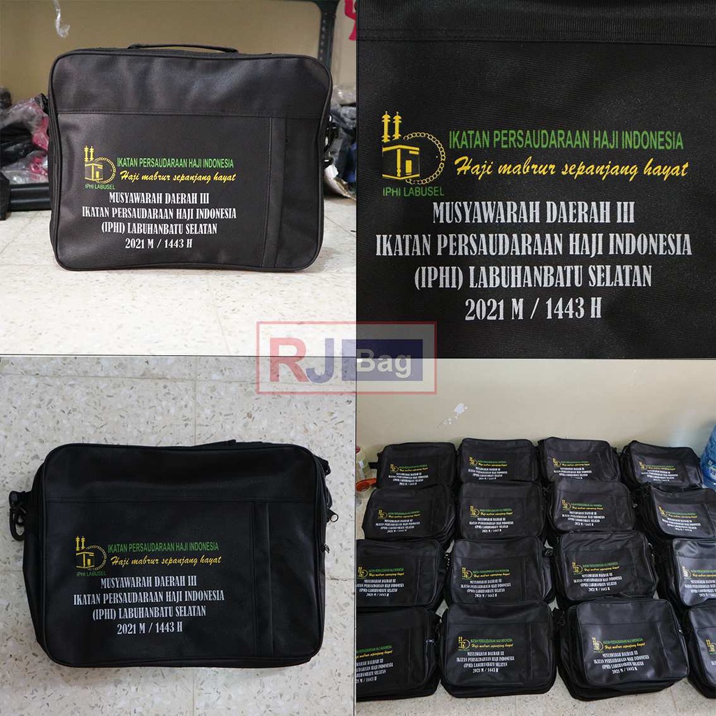 PRODUSEN TAS GROSIR SABLON IKATAN PERSAUDARAAN HAJI INDONESIA MUSYAWARAH DAERAH III TAS GROSIR SEMINAR TAS HITAM