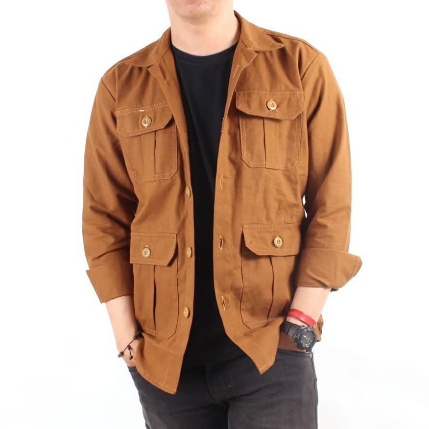 ADAM JAKET MUSTARD || JAKET SEMI PARKA || JAKET PRIA DAN WANITA MASA KINI