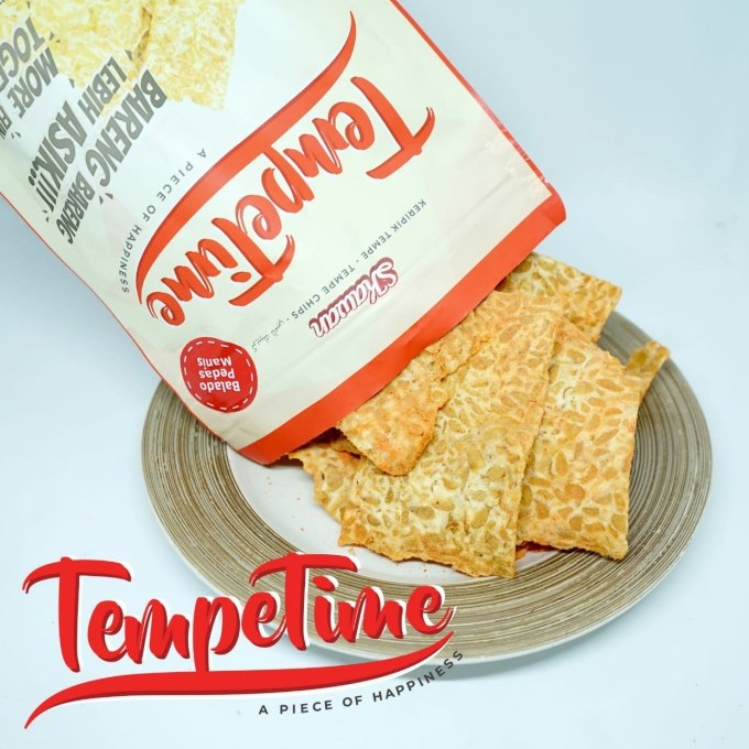 

Skawan - Keripik TempeTime Balado Manis Pedas - 79gr