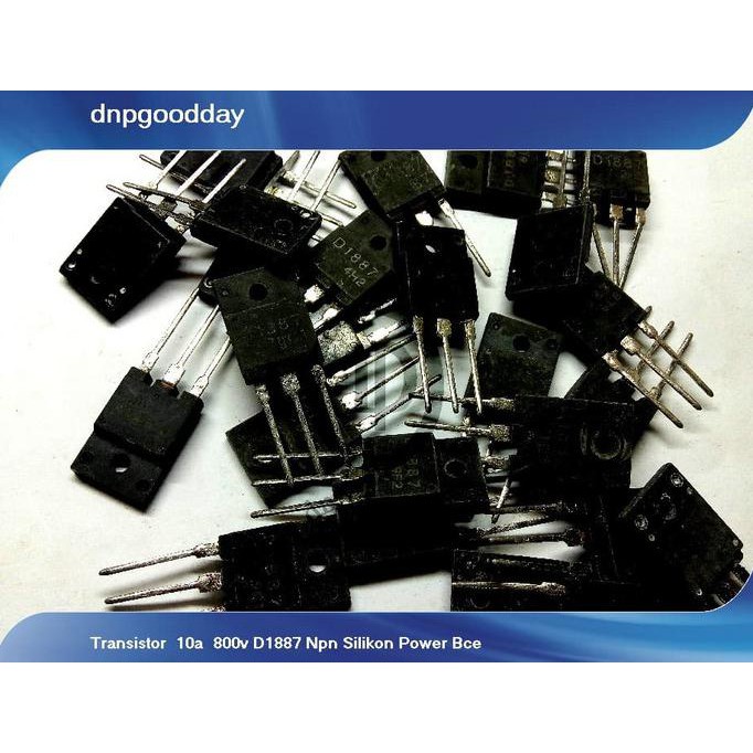 Transistor 10A 800V D1887 Npn Silikon Power Dnpgood11 Diminati Banget